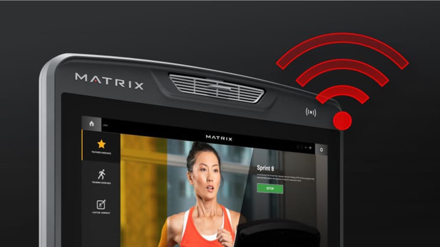 Эллиптический тренажер MATRIX Lifestyle с консолью Touch Base