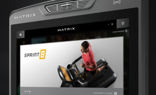 Эллиптический тренажер MATRIX Lifestyle с консолью Touch Base